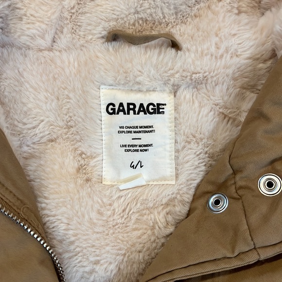 Garage fleece lined coat - Picture 2 of 6